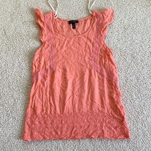 Jessica Simpson Sweet Embroidery Top